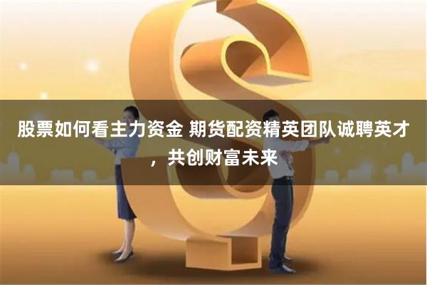 股票如何看主力资金 期货配资精英团队诚聘英才，共创财富未来